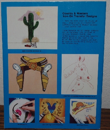 +MBA #3939-188  "1982 Country-Western Iron On Transfers By Craftways" Paper Back