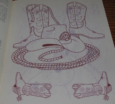 +MBA #3939-188  "1982 Country-Western Iron On Transfers By Craftways" Paper Back