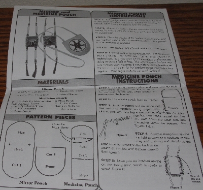 +MBA #3939-345   "2000 Missouri River Patterns "Indian Women's Sccessories" Patern #4799-500-020
