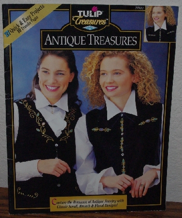 +MBA #3939-0046   "1994 Tulip Treasures "Antique Treasures" Project Book"