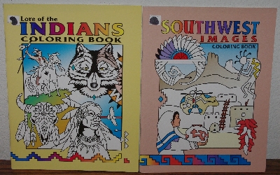 +MBA #3939-0019  "Set Of 2 1995  Arizona Coloring Books"