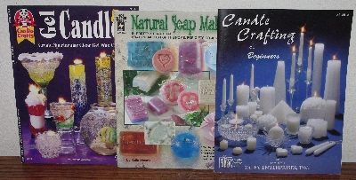 +MBA #3939-0001   "Set Of 3 Soap & Candle Making Project Books"