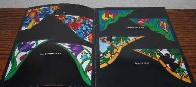 +MBA #4040-0098   "2003 Aanraku Stained Glass "Window Enhancements I Eye Candy Borders"