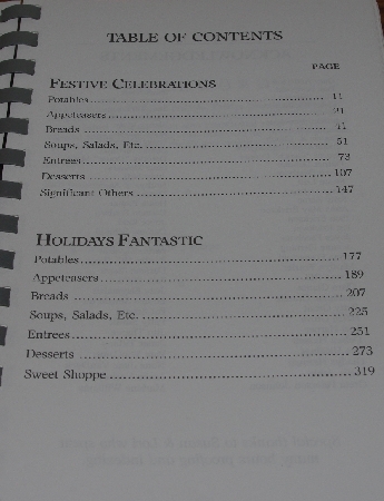 +MBA #4040-110  "1993 Best Of Friends Festive Occasions Cookbook by Darlene Glantz Skees"