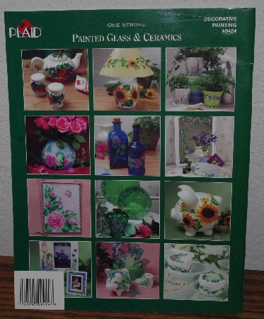 +MBA #4040-152  "1998 One Stroke Painted Glass & Ceramics" By Donna Dewberry