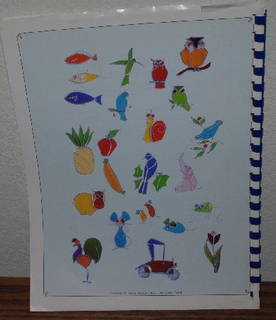 +MBA #4040-210  1980 "46 New Designs For Suncatchers Volume 1" From The Put A Rainbow In Your Window People