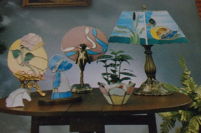 +MBA #4040-214  "1986 Alladin's Stained Glass Boutique Volume 3" By Mari Stanish