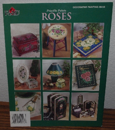 +MBA #4040-220   "1998 Priscilla's Lessons In Roses Decorative Painting #9418" By Plaid