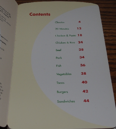 +MBA #4040-245  "2004 Campbell's 1-2-3 Dinner Board Book Cook Book"