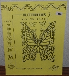 +MBA #4040-252  "1984 Butterflies 1 Iron On Transfers By Celia Totus" Paper Back
