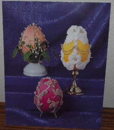 +MBA #4040-281  "1997 Crochet Enchanting Eggs" Designed By Marey Layfield