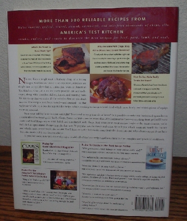 +MBA #4040-0033   "2004 Steaks, Chops, Roasts & Ribs" By The Editors Of Cook's Illustrated Magazine