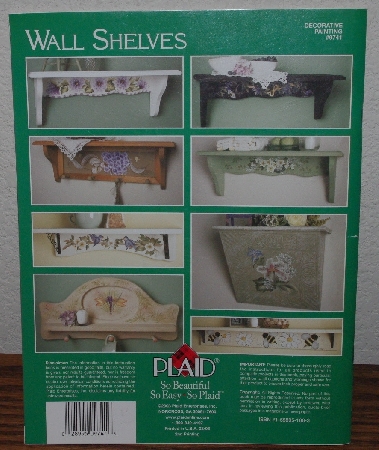 +MBA #4040-0053   "2003  Plaid One Strpke Wall Shelves By Donna Dewberry" Paper Back
