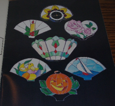 +MBA #4040-0055   "1984 Full Size Fan Lamp Patterns By Muriel Caffee" Paper Back