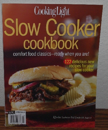 +MBA #4040-0073   "2004 Cooking Light Slow Cooker Cook Book" Paper Back