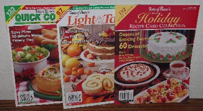 +MBA #4040-0075   "Set  Of 3 Taste Of Home Recipe Magazines"