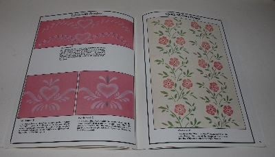+MBA #4141-0077  "1984 Plaid Wall Stenciling Project Book"