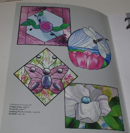 "SOLD"  MBA #4141-0053   "2000  "20 Pieces Or Less" By Carolyn Kyle & Laura Tayne" Stained Glass Project Book