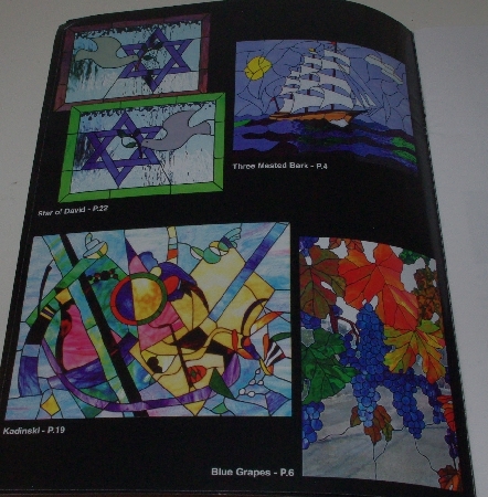 +MBA #4141-0033    "2002 Aanraku Eclectic IV Volume 4" Aanraku Stained Glass Project Book 