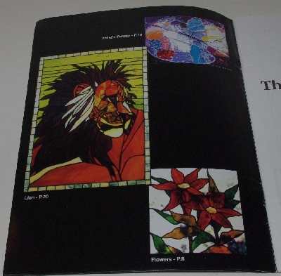 +MBA #4141-0018  "2001 The Art Of Shel Franklin A Personal Journey" AANRAKU Stained Glass Pattern Book