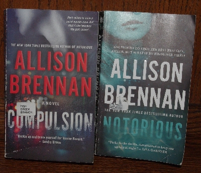 +MBA #4242-1770   "Set Of 8 Allison Brennan Series Paper Back Books"