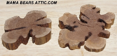 +MBA #5558-107  "Set Of (2) Manzanita Root Slices"