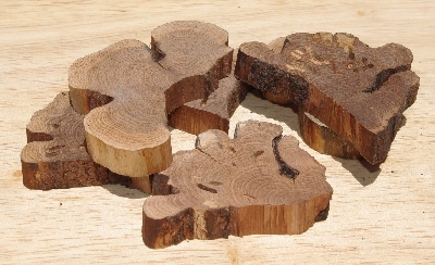 +MBA #5558-201  "Set Of (6) Manzanita Root Pieces"
