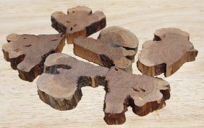 +MBA #5558-208  "Set Of (6) Manzanita Root Pieces"