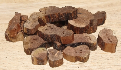 +MBA #5558-216  "Set Of (16) Manzanita Root Pieces"