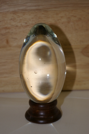 +MBA #10-220   Large Solid Crystal Egg