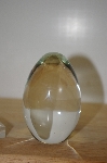 Large Clear Crystal Egg