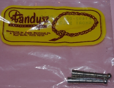 +MBA #5608-335  "Tandy Leather 1990's (6) Piece Bolo Parts"