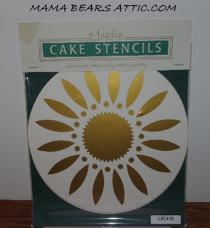 +MBA #5608-268  "1996 Angelica Set Of 4 Cake Stencils"