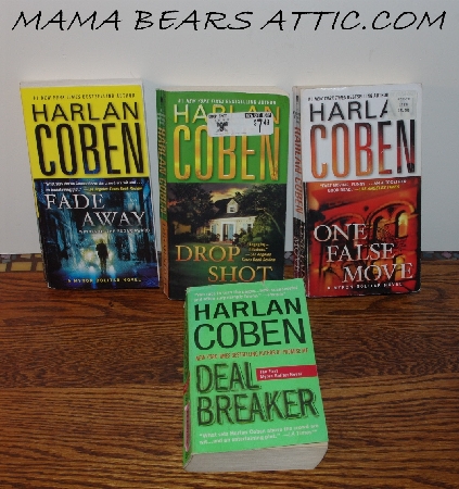 +MBA #5608-259  "Set Of 10 "Myron Bolitar Series" Books By Harlan Coben"