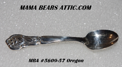 MBA #5609- 0057  "1978 Oregon Sterling Franklin Mint Mini State Flower Spoon"