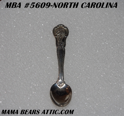 MBA #5609-88  "1978 Franklin Mint Mini North Carolina State Flower Spoon"