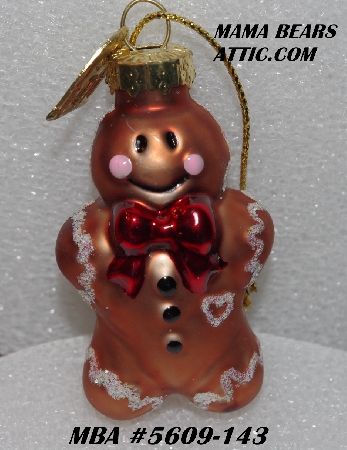 +MBA #5609-143  "2004 Advent Gingerbread Man Ornament"