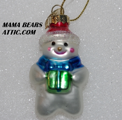 +MBA #5609-194  "2004 Thomas Pacconi Advent Snow Man Replacement Ornament"