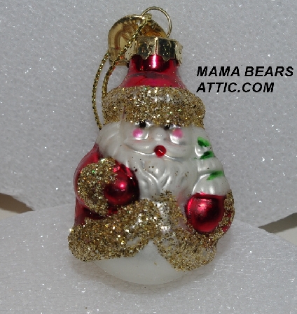 +MBA #5609-207  "2004 Thomas Pacconi Advent Santa Replacement Ornament"
