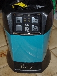 +MBA #3232-222  "2015 Bright Aqua Blue Nutri Ninja IQ 1100 Personal Blender With Recipe BooK"