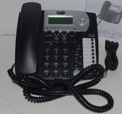 +MBA #1515-0111  "AT&T Model 992 Black 2 Line Speaker Phone"