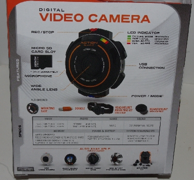 +MBA #1515-125  "Action Shot Video Recorder/Camera With 128 MB Memory"