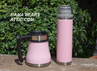 MBA #Pink14-0009   "Planetary Design Pink Drink Mug & Thermos"