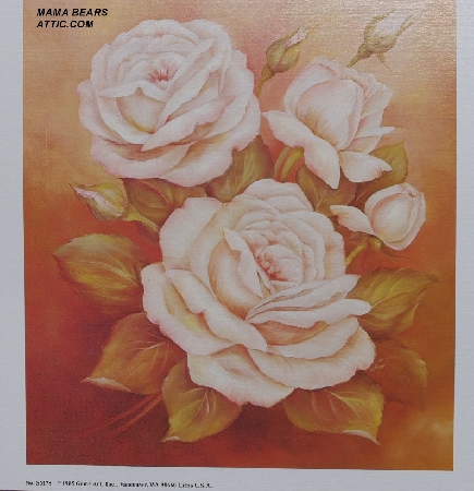 +MBA #5611-0162  "1984 Scheewe "Roses" Litho #SM78" Set"