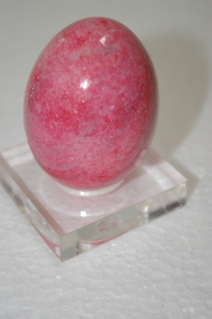 +MBA #11-340  Large "Pink" Enhanced Marble Egg
