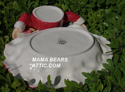 +MBA #5614-  "1990's Fitz & Floyd Classics Winter Spice Large Salad Serving Bowl"