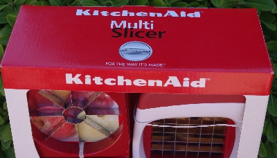 +MBA #5614-0082   "2003 Kitchenaid Red Multi Slicer"