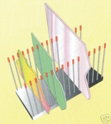 MBA #5615-9884    "Set Of (2) The Morton System Glass Caddys #GC01"