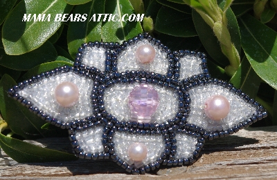 MBA #5617B-500  "Pink Crystal & Pearls"