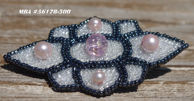 MBA #5617B-500  "Pink Crystal & Pearls"